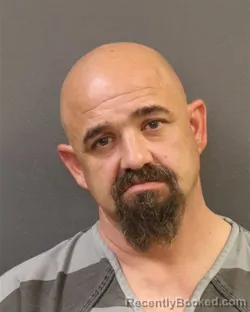 Mugshot of Dustin Leroy Vokes booked in Hall County, Nebraska on August 18, 2026