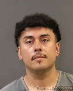 Mugshot of Isaiah Efren Gonzalez booked in Hall County, Nebraska on September 7, 2026