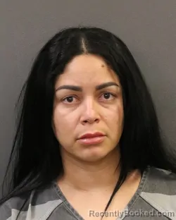 Mugshot of Dayana Lopez Gonzalez booked in Hall County, Nebraska on September 7, 2026