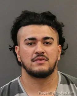 Mugshot of Juan Pablo Mendoza booked in Hall County, Nebraska on September 20, 2026