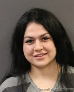Mugshot of Gabriela Erives booked in Hall County, Nebraska on September 20, 2026