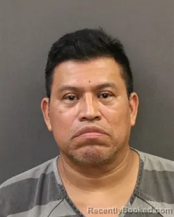 Mugshot of Miguel Ramirez-Roblero booked in Hall County, Nebraska on September 25, 2026
