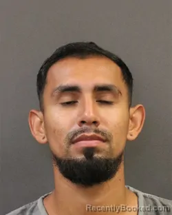 Mugshot of Victor Gilberto Perez booked in Hall County, Nebraska on September 25, 2026