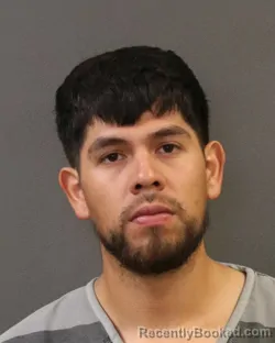 Mugshot of Rodrigo Ramos- Corona booked in Hall County, Nebraska on September 29, 2026
