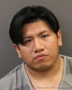 Mugshot of Exequiel Chavez-Hernandez booked in Hall County, Nebraska on September 30, 2026