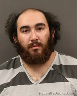 Mugshot of Luis Fernando Coss-Galaviz booked in Hall County, Nebraska on October 6, 2026