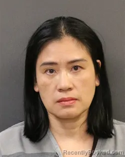 Mugshot of Xiuqing Chen booked in Hall County, Nebraska on October 17, 2026