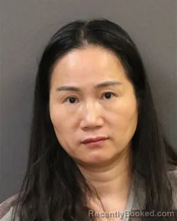 Mugshot of Yunxia Qiu booked in Hall County, Nebraska on October 17, 2026
