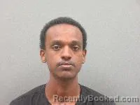 Mugshot of Bruk Ageri Abebe booked in Lincoln County, Nebraska on April 22, 2026