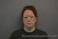 Mugshot of Angela Edith Emerson booked in Madison County, Nebraska on June 14, 2026