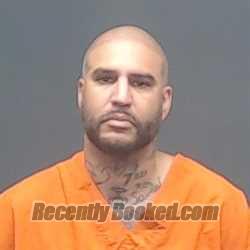 Booking photo from Bowie County, Texas