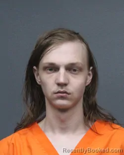 Mugshot of CHARLES JACOB MCENTIRE BLIZZARD booked in Bowie County, Texas on March 8, 2026