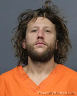 Mugshot of SAMUEL JAKE DAWSON booked in Bowie County, Texas on March 8, 2026