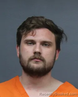 Mugshot of PARKER ALAN WEAVER booked in Bowie County, Texas on March 9, 2026