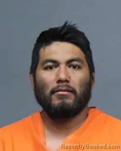 Mugshot of JUAN PEREZ booked in Bowie County, Texas on March 12, 2026