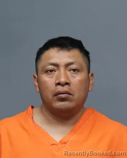 Mugshot of MIGUEL ANGEL CAAL booked in Bowie County, Texas on March 14, 2026