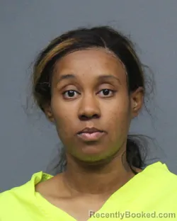 Mugshot of CAMESHA LICHAELA HARDIN booked in Bowie County, Texas on March 23, 2026