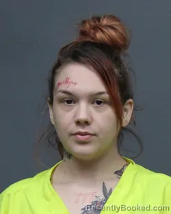 Mugshot of ALICIA JAYE LINVILLE booked in Bowie County, Texas on March 27, 2026