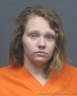 Mugshot of CHEYENNE RAE COLVIN booked in Bowie County, Texas on April 26, 2026