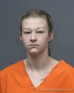 Mugshot of KAYLA MARIE HARRIS booked in Bowie County, Texas on May 24, 2026