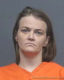 Mugshot of ASHLEY KRISTINE GEARLDS booked in Bowie County, Texas on June 29, 2026
