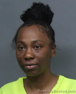 Mugshot of ASIYA LA SHAY KHALFANI booked in Bowie County, Texas on July 7, 2026