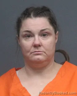 Mugshot of BRANDI LYNN DANIELS booked in Bowie County, Texas on July 13, 2026