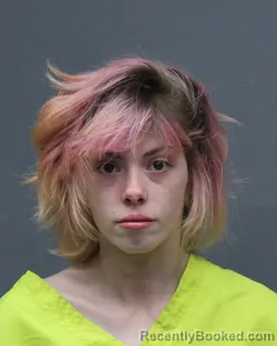 Mugshot of ALEXIS DENISE RICH booked in Bowie County, Texas on July 18, 2026