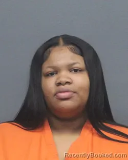 Mugshot of Kiance Hermia Holmes booked in Bowie County, Texas on July 31, 2026