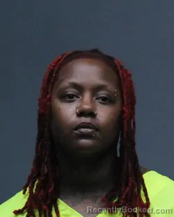 Mugshot of Ashley Danielle Burns booked in Bowie County, Texas on July 31, 2026