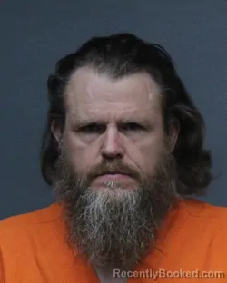 Mugshot of David Wayne Hanson booked in Bowie County, Texas on August 1, 2026