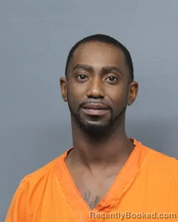 Mugshot of Brandon Deshawn Poindexter booked in Bowie County, Texas on August 3, 2026