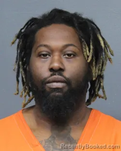 Mugshot of Andre Tyshawn Romine Battle booked in Bowie County, Texas on August 3, 2026