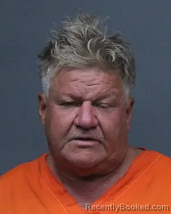 Mugshot of Douglas Ueing Tucker booked in Bowie County, Texas on August 4, 2026
