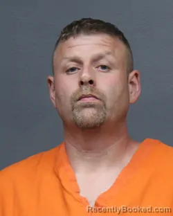 Mugshot of Joshua Adam Mathis booked in Bowie County, Texas on August 4, 2026