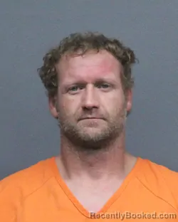 Mugshot of Brandon Cagel Stanfield booked in Bowie County, Texas on August 5, 2026