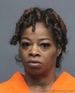 Mugshot of Kimberly Nard booked in Bowie County, Texas on August 6, 2026