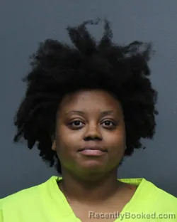 Mugshot of Jazmin Teloir Burnes booked in Bowie County, Texas on August 28, 2026