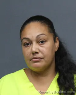 Mugshot of Sabrina Gomez booked in Bowie County, Texas on August 28, 2026