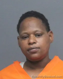 Mugshot of Krystal Sheraile Riley booked in Bowie County, Texas on August 29, 2026