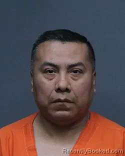 Mugshot of Antonio Llano Cosme booked in Bowie County, Texas on August 31, 2026