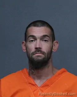 Mugshot of Matthew Lee Peters booked in Bowie County, Texas on August 31, 2026