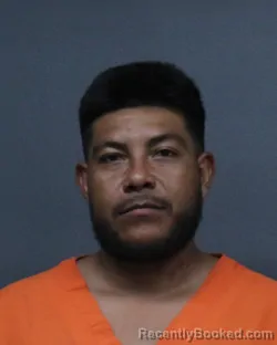 Mugshot of Oscar Lopez Perez booked in Bowie County, Texas on September 1, 2026