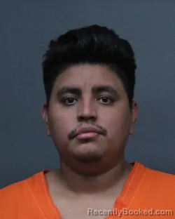 Mugshot of Jose Angel Barahona Campos booked in Bowie County, Texas on September 1, 2026