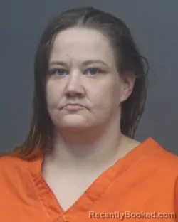 Mugshot of Stephanie Waylynn Tinsley booked in Bowie County, Texas on September 3, 2026