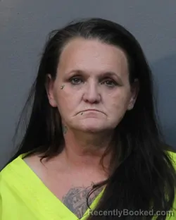 Mugshot of April Marie Brooks booked in Bowie County, Texas on September 7, 2026