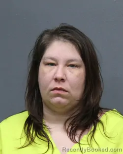 Mugshot of Tiffany Plunk booked in Bowie County, Texas on September 7, 2026