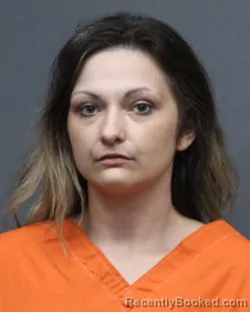 Mugshot of Karlee Nicole Parrish booked in Bowie County, Texas on September 10, 2026