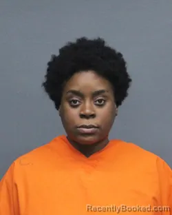 Mugshot of Shanell Johnson booked in Bowie County, Texas on September 10, 2026
