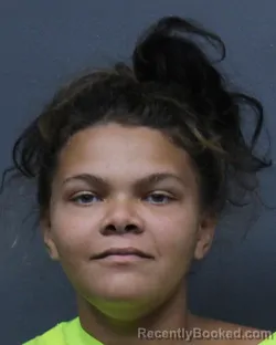 Mugshot of Kaliyah Tull booked in Bowie County, Texas on September 21, 2026